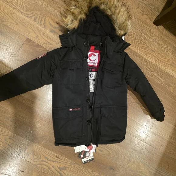 Canada Weather Gear Big Kid Boys Water Resistant Heavyweight Parka NWT Size 8 Sm - Picture 6 of 10